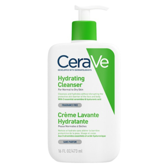 Gel douche hydratantes cerave