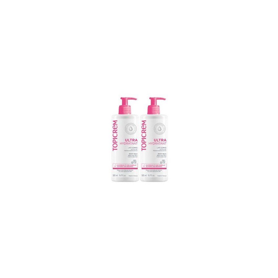 PACK DE 2 LAIT HYDRATANT TOPICREM