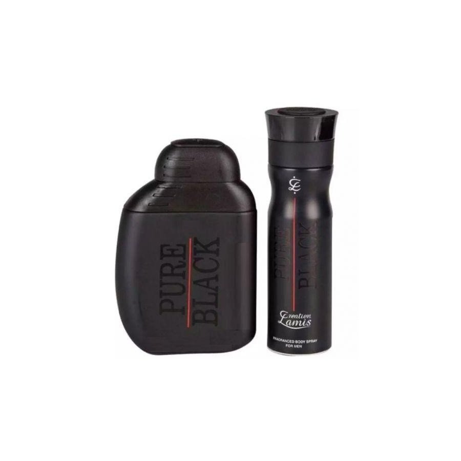 Pack de 2  parfum et désodorisant pur Black