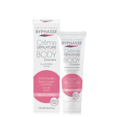 Crème Dépilatoire Douceur aux Extraits de Soie de Byphasse - 125 ml