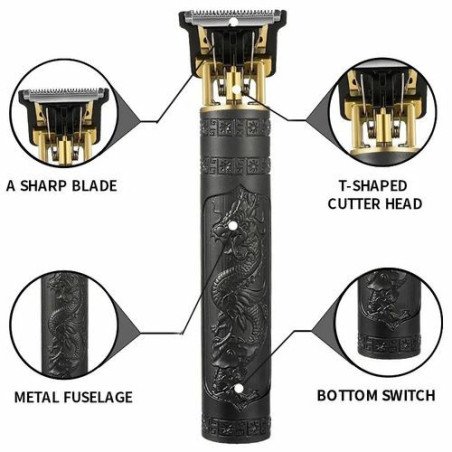 Generic tondeuse rechargeable noire