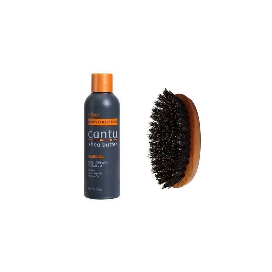 Packs huile barbe cantou 100 ml et brosse Packs huile barbe cantou 100 ml et brosse