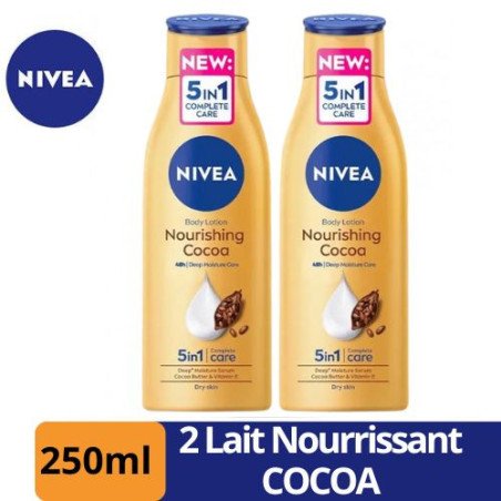 Pack de lait nivea coco