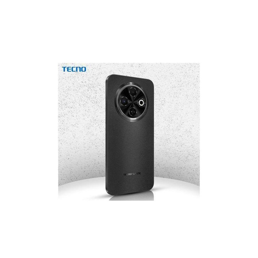 Tecno Tecno Spark 30C - 6.67" - ROM 128Go - RAM 4Go - Photo 50MP - 5000mAh- Dual SIM – Black