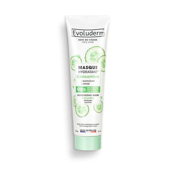 Evoluderm masque gommage doux concombre 150ml