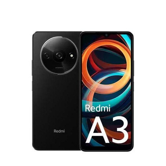 XIAOMI Redmi A3X - 6.71" - 4G - 2 sim - 4GB Ram - 128GB Rom - 8Mpx/5Mpx - 5000 MAh - Noir - Garantie 12 mois