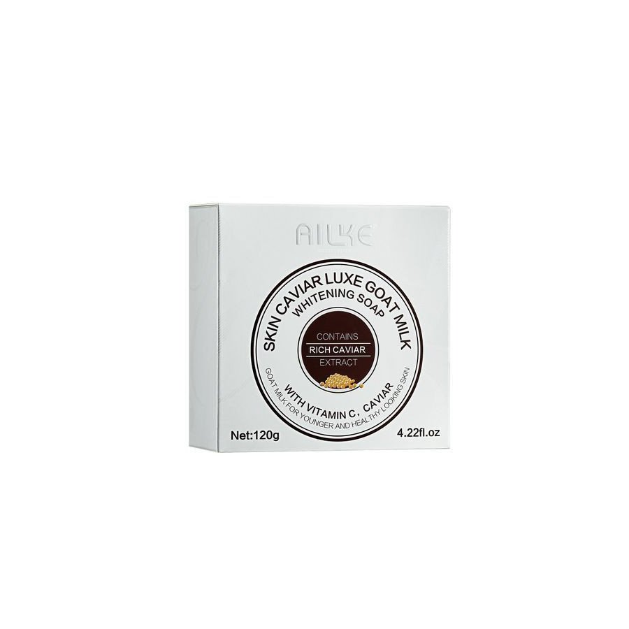 Savon Ailke Caviar Luxe blanchissant au lait de chèvre 120gr