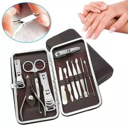 White Label Kit Pédicure - Pédicure/Manicure - Motif boite aléatoire - 12 PCS