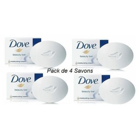 Lot de 4 Savon Dove beauty cream bar Original 100g