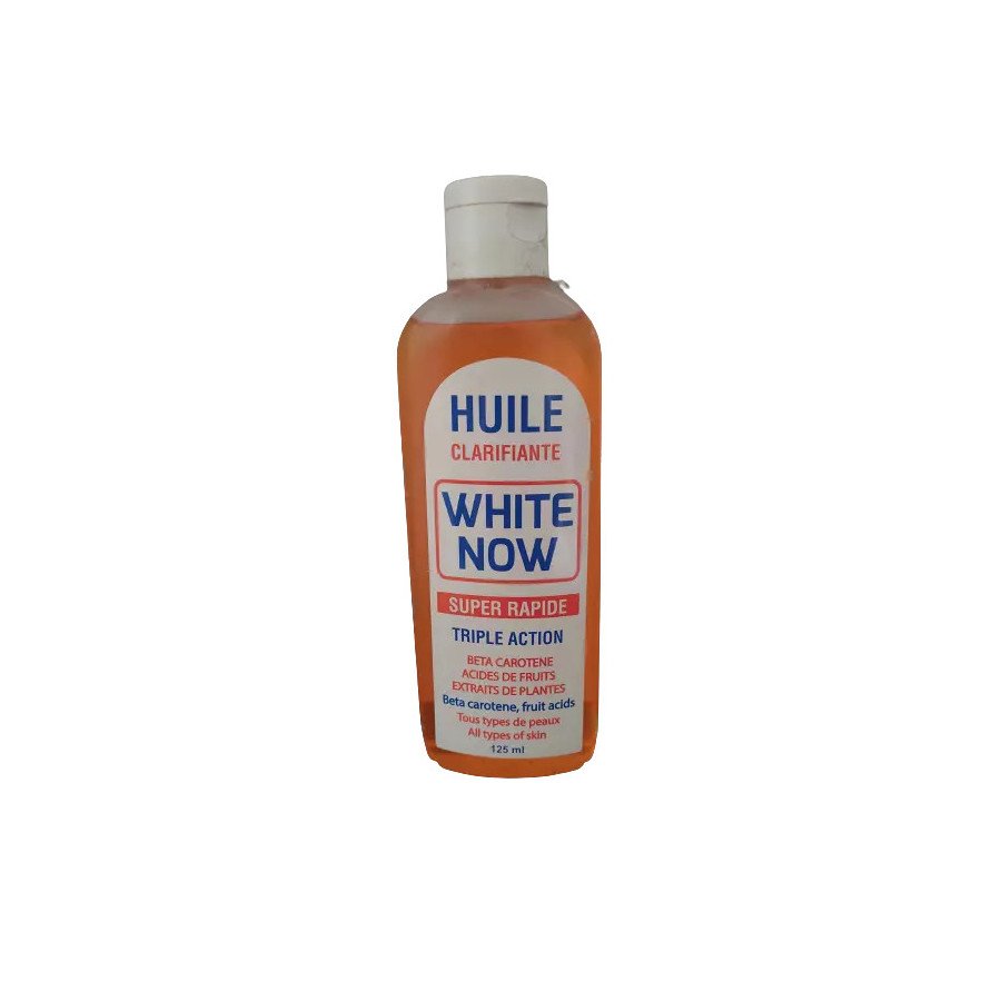 WHITE NOW HUILE CLARIFIANTE TRIPLE ACTION AUX ACIDES DE FRUITS 125 ML