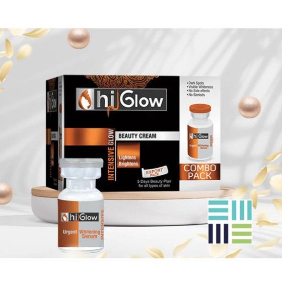 Crème de visage et sérum intense glow