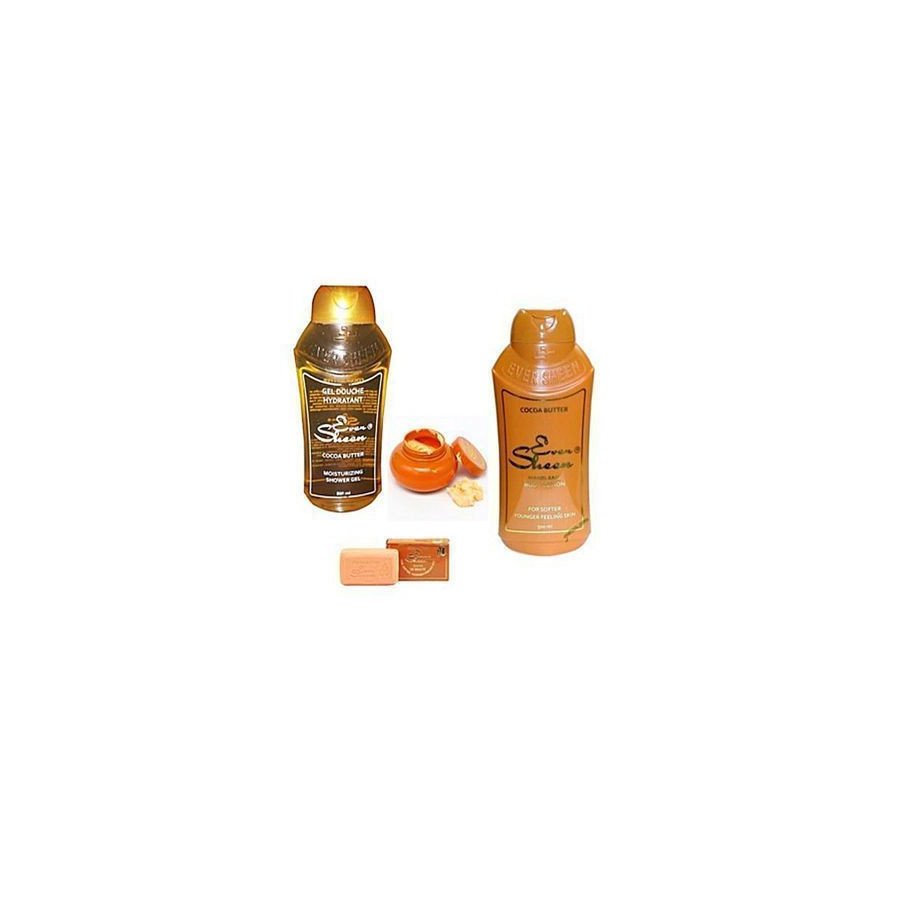 Lait au beurre de Cacao - Gamme Even Sheen pour teint marron satinant - 500 ml Lait au beurre de Cacao - Gamme Even Sheen pour teint marron satinant - 500 ml