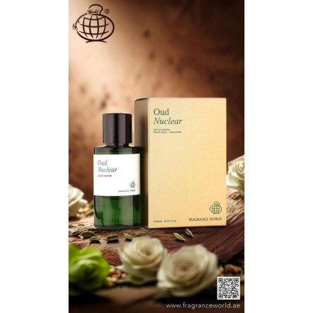 Oud Nuclear Fragrance World Edp 60Ml Unisex - Inspirado en Oud Stallion Maison Crivelli