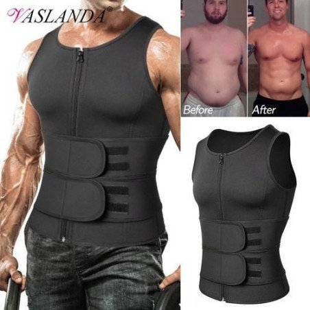 Body Shaper Entraîneur de taille Combinaison de sauna Gilet de transpiration Amincissant