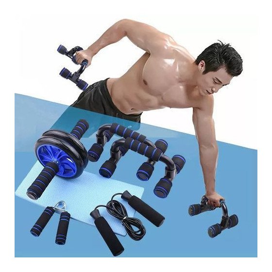 Roue Abdominale+punsh up + corde