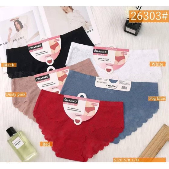 Lot de 12 Slips en Coton - Multicolore