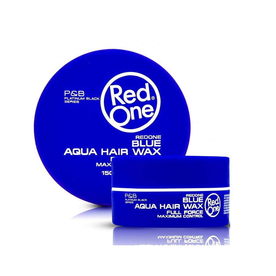 RED ONE AQUA HAIR WAX FULL FORCE BLUE
