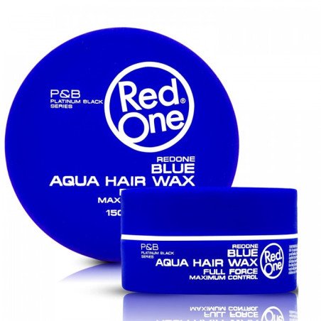 RED ONE AQUA HAIR WAX FULL FORCE BLUE