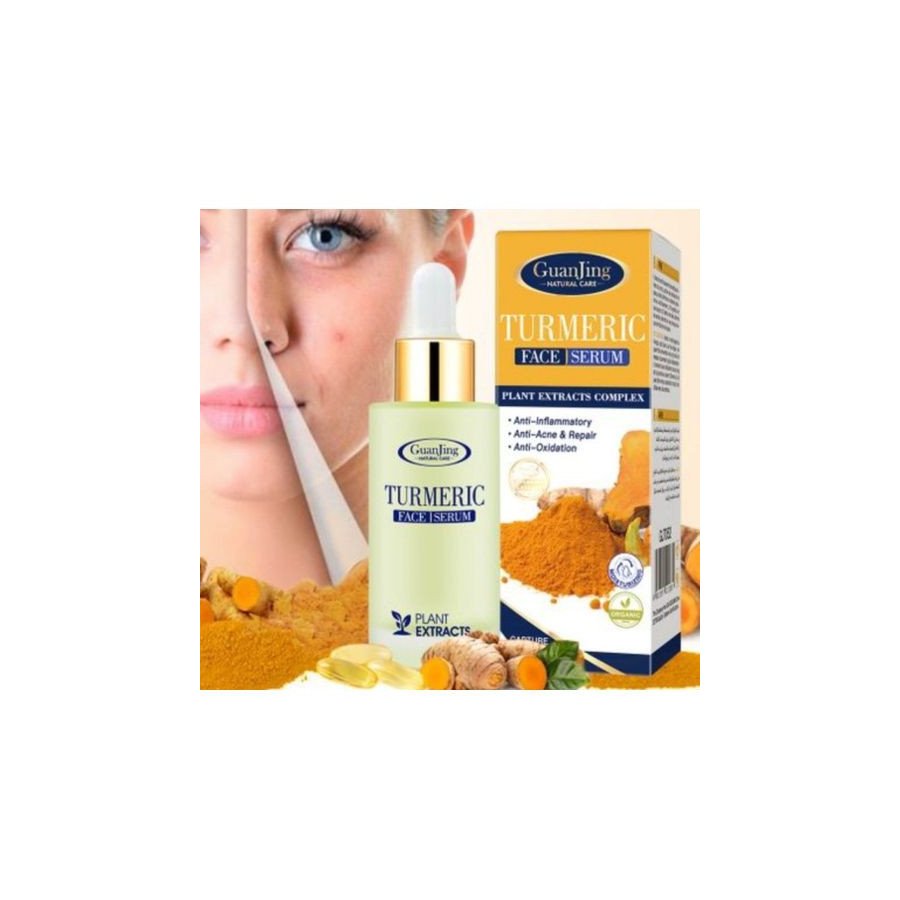 White Label Sérum curcuma - L'élimination de l'acné, acide hyaluronique