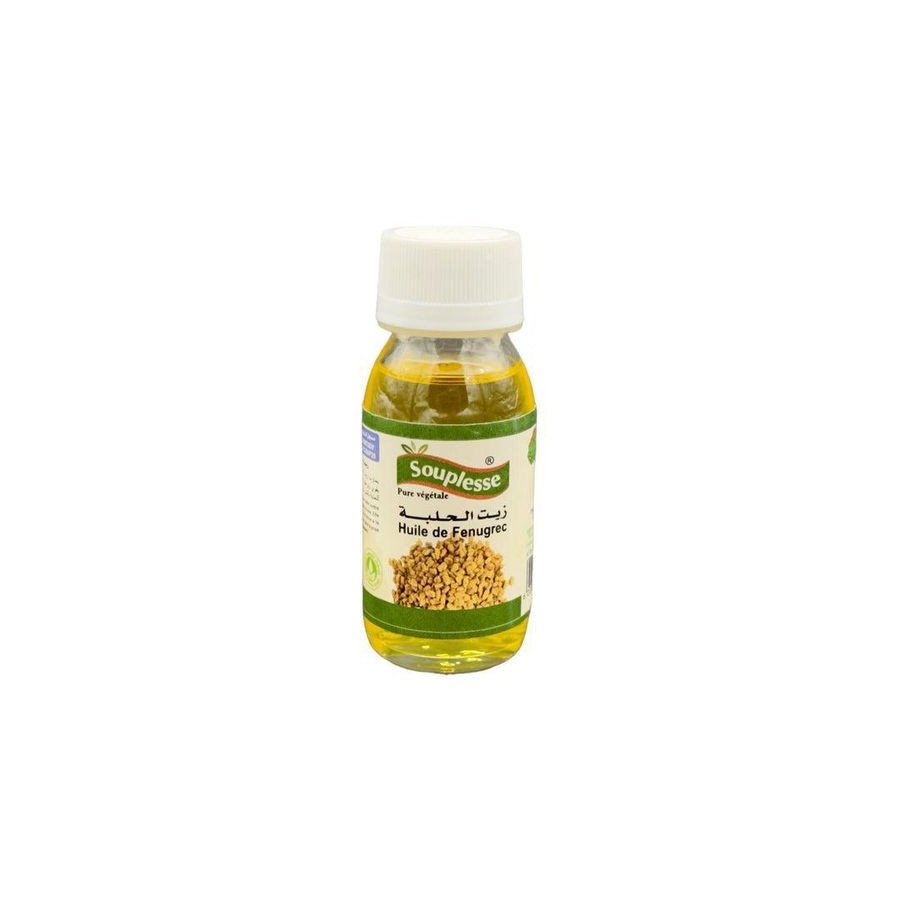 Souplesse Huile de fenugrec pour des cheveux souples et un corps hydratant