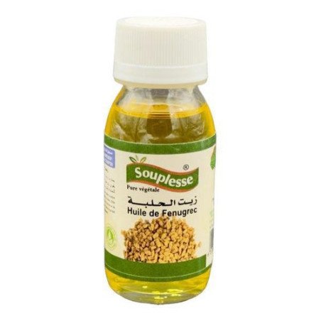 Souplesse Huile de fenugrec pour des cheveux souples et un corps hydratant
