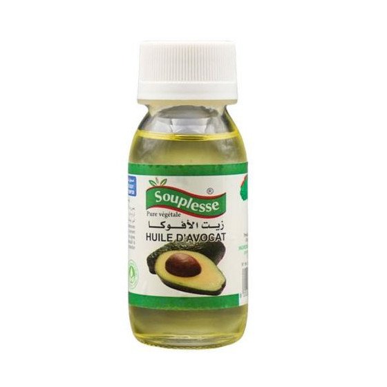 Souplesse Huile d'avocat pour des cheveux souples et un corps hydratant
