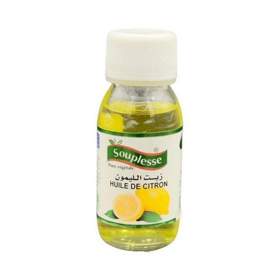 Souplesse Huile de citron pour des cheveux souples et un corps hydratant