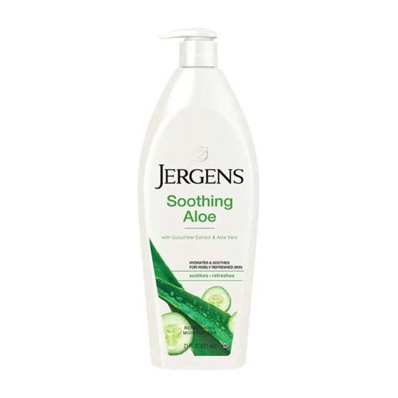 Lait de corps jergens aloe 621ml