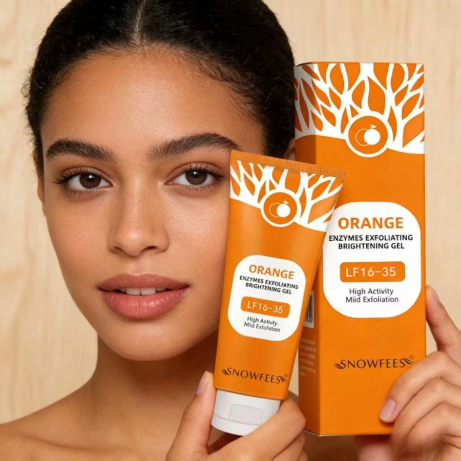 Orange gel exfoliant