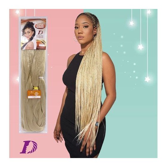 Darling Paquet de mèche Super Magic -100% Kanekalon - 613 - Blonde