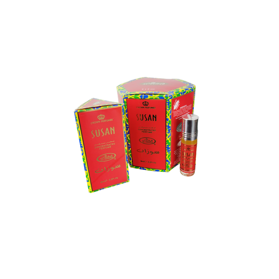 Huile parfumée roll-on Susan 6 ml par Al-Rehab Crown
