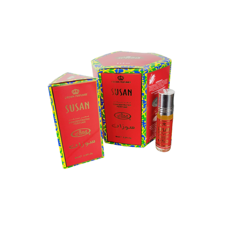 Huile parfumée roll-on Susan 6 ml par Al-Rehab Crown
