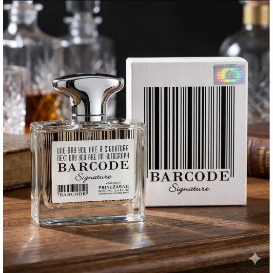 Eau de parfum barcode 100 ml