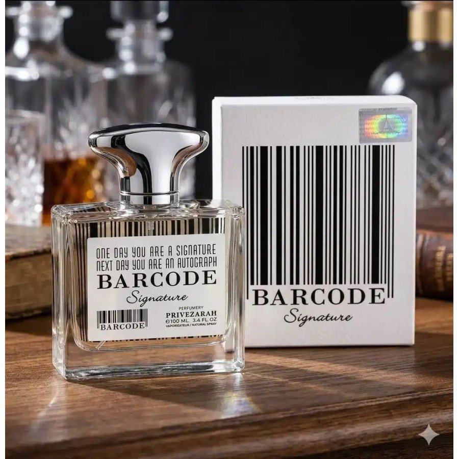 Eau de parfum barcode 100 ml