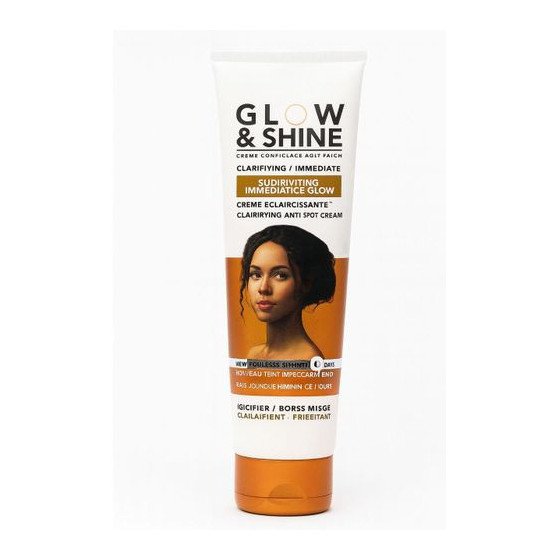 Glow & Shine Crème Correctrice Anti-Taches – Éclat & Clarté Immédiate (Huile de Carotte + Vitamine C) - 180 Ml