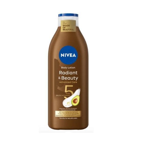 NIVEA Nivea Lait Radian & beauty -Advanced Care 400ML - Oils & vitamine