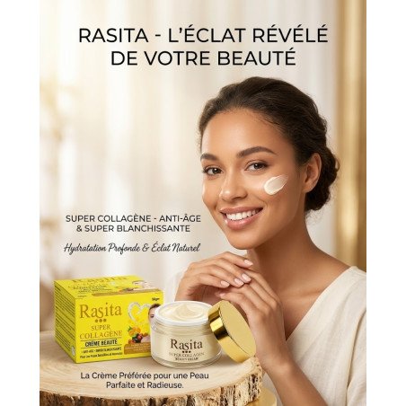 Crème visage rasita collagène