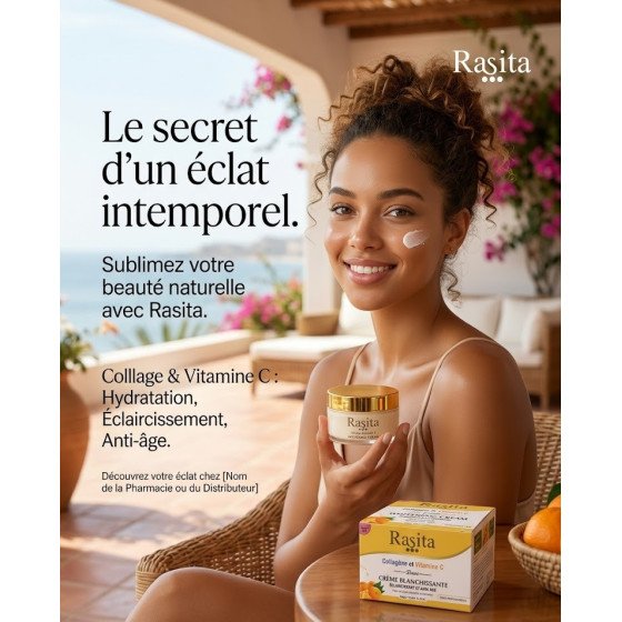 Crème solaire rasita vitamine c