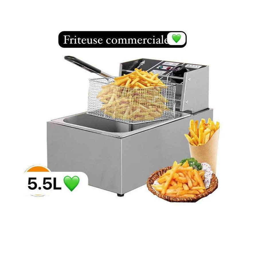 Friteuse électrique plus panier à frite