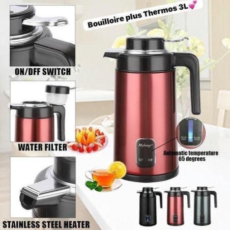 Chauffage électrique + Thermos capacité 3,2L