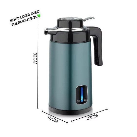 Chauffage électrique + Thermos capacité 3,2L