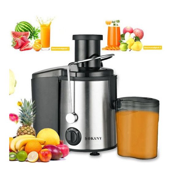 Extracteur de Jus - 800 W - Gris