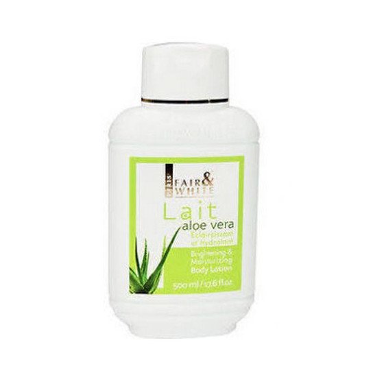 Lotion pour le corps éclaircissant et hydratante à l'Aloe Vera - 500 ml