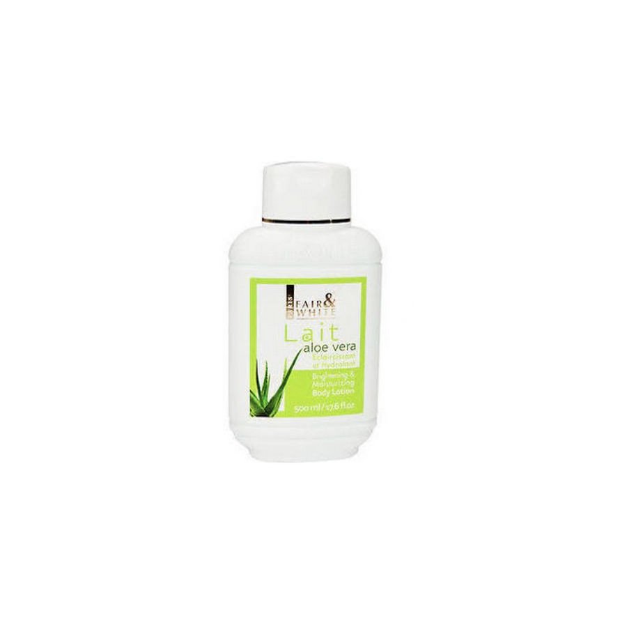 Lotion pour le corps éclaircissant et hydratante à l'Aloe Vera - 500 ml