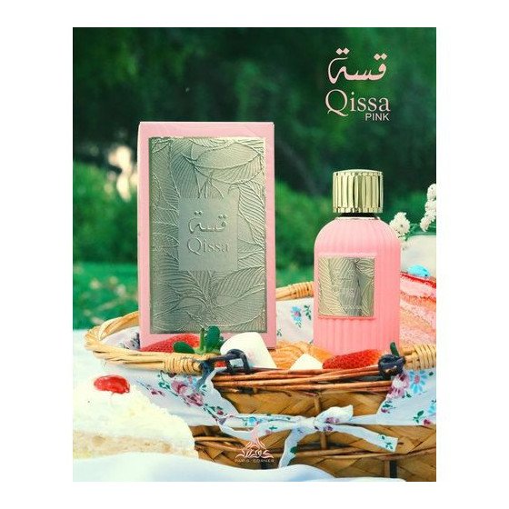 Paris Corner Eau de parfum Qissa Pink - Un parfum frais et fruité - 100 ml