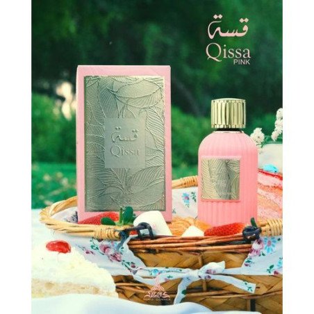 Paris Corner Eau de parfum Qissa Pink - Un parfum frais et fruité - 100 ml