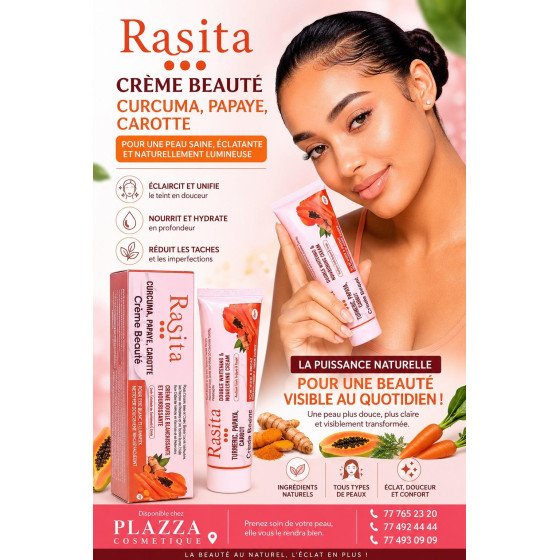 Crème tube rasita papaya