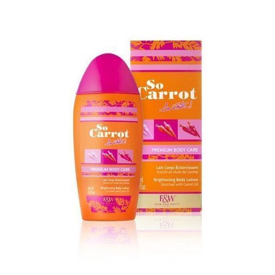 Fair & White So Carrot So white - Lait Corps Éclaircissant - 500 ml