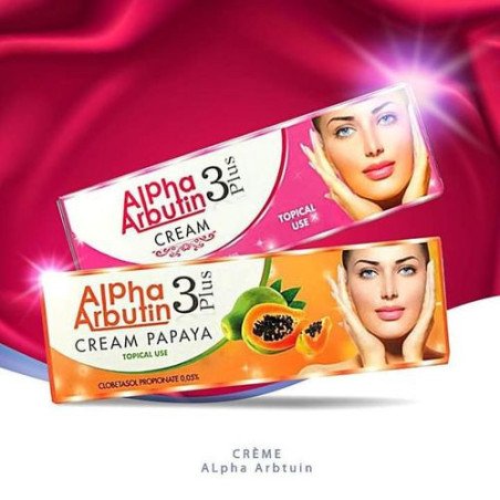 Lot de tub éclaircissant alpha arbutin 50g