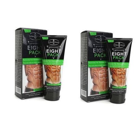 2pks Crème pour Abdominaux - Eight Pack - Ventre Plat - 170 Gr